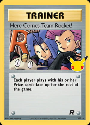 Here Comes Team Rocket! (CEL TR 15) - Celebrations