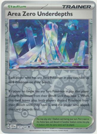 Area Zero Underdepths (SCR 131) - Stellar Crown - Reverse Holo