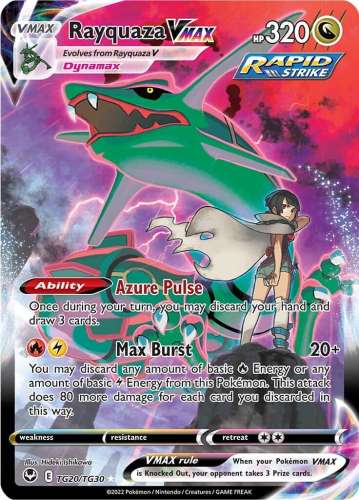 Rayquaza VMAX (SIT TG20) - Silver Tempest
