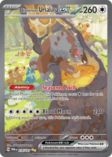 Bloodmoon Ursaluna ex (TWM 216) - Twilight Masquerade