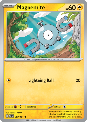 Magnemite (SSP 058) - Surging Sparks