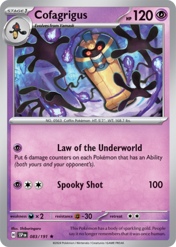 Cofagrigus (SSP 083) - Surging Sparks