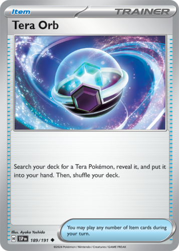 Tera Orb (SSP 189) - Surging Sparks - REVERSE HOLO