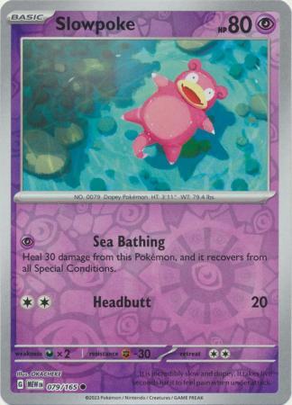 Slowpoke (MEW 079) - Pokemon 151 - REVERSE HOLO.jpg