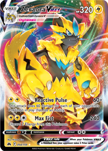 Zeraora VMAX (CRZ 054) - Crown Zenith.png
